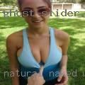 Natural naked woman